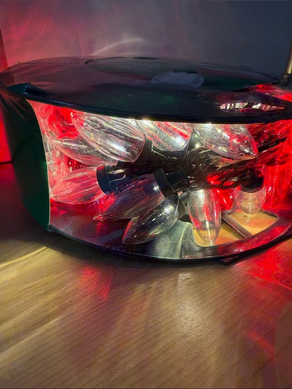 Red/Warm White C9 LED Lights - 100 Count
